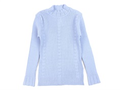 Kids ONLY clear sky high neck pullover knit blouse